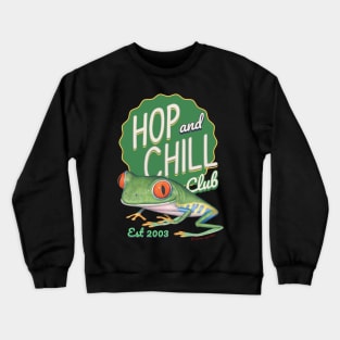 Cute Funny Red Eyed Tree Frog Gift Crewneck Sweatshirt